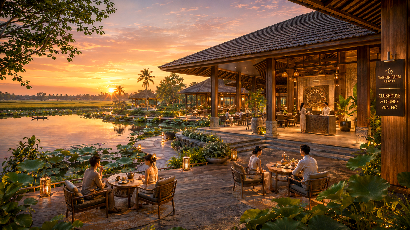 Nghệ Thuật Tiếp Đón Doanh Nhân & Tiệc Private 80 Khách Tại Dinh Thự Sunrise 2