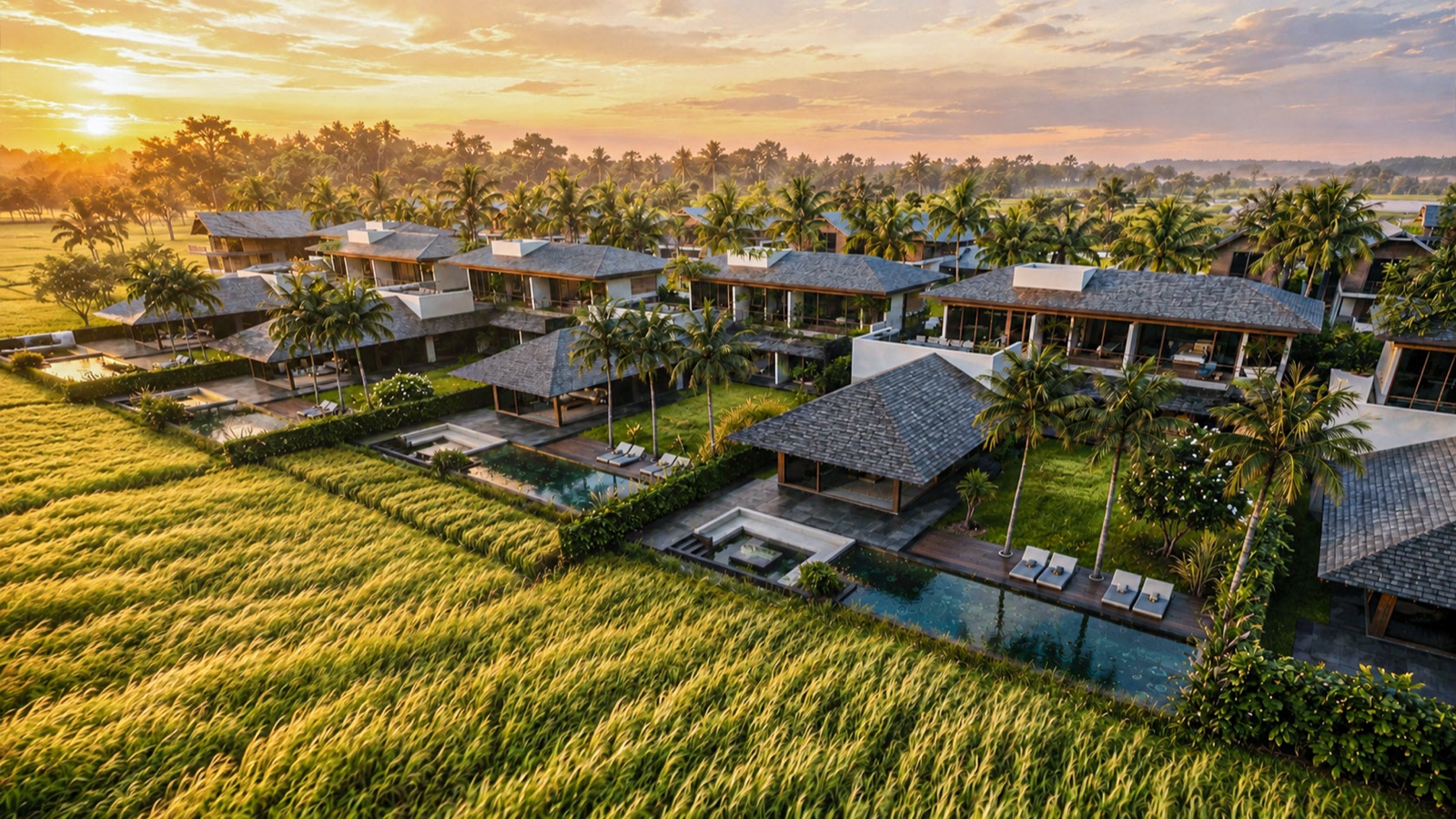 Điền Trang Đồng Lúa Chín